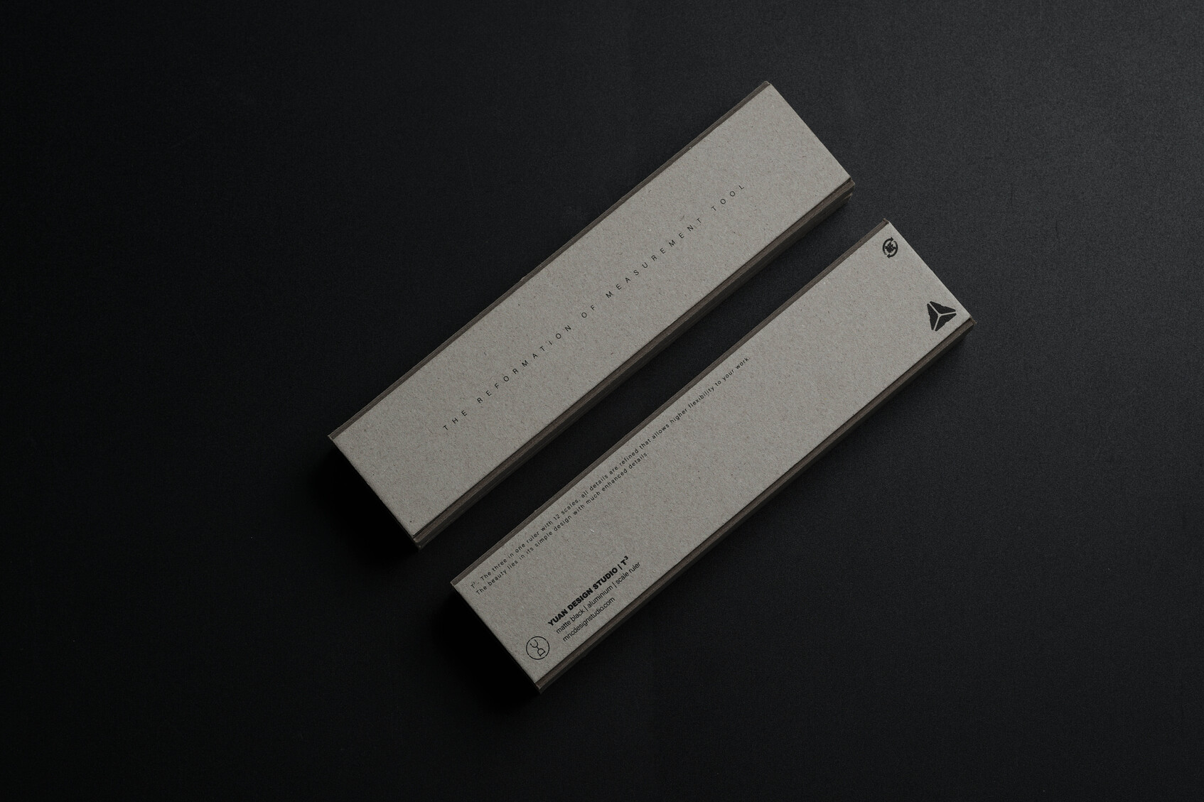 Package  design of T³ scale ruler & T ruler-1