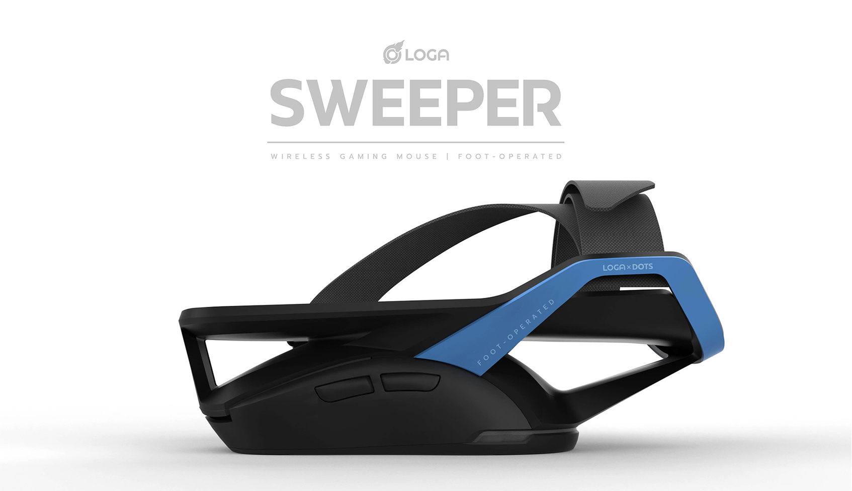 SWEEPER wireless mouse - for disable gammer-1