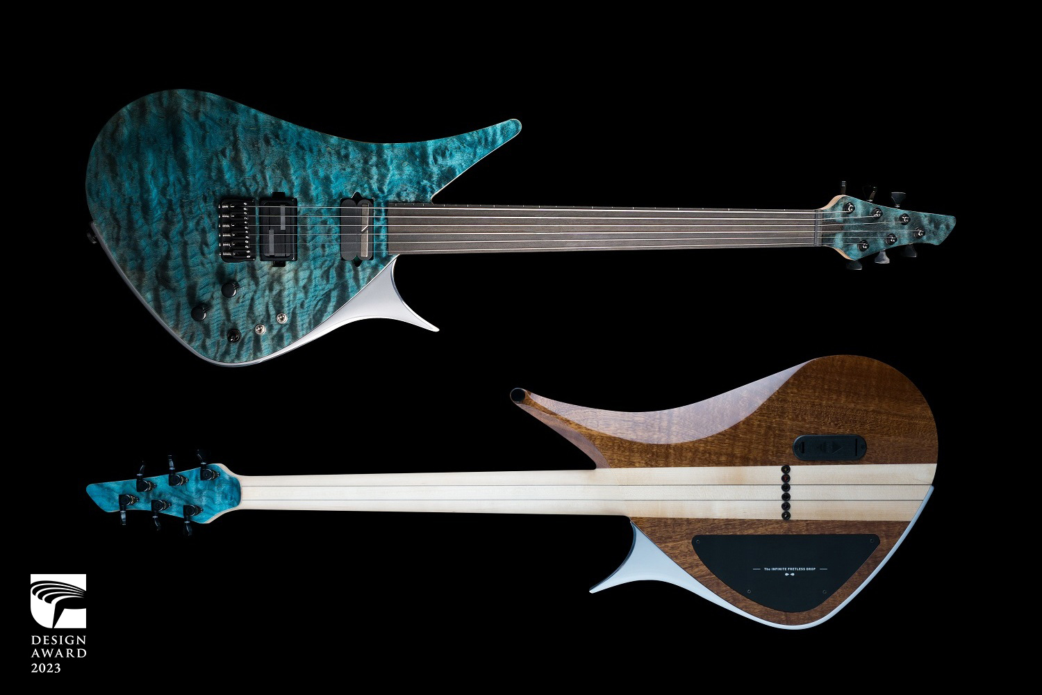 Infinite Fretless Drop Electric Guitar