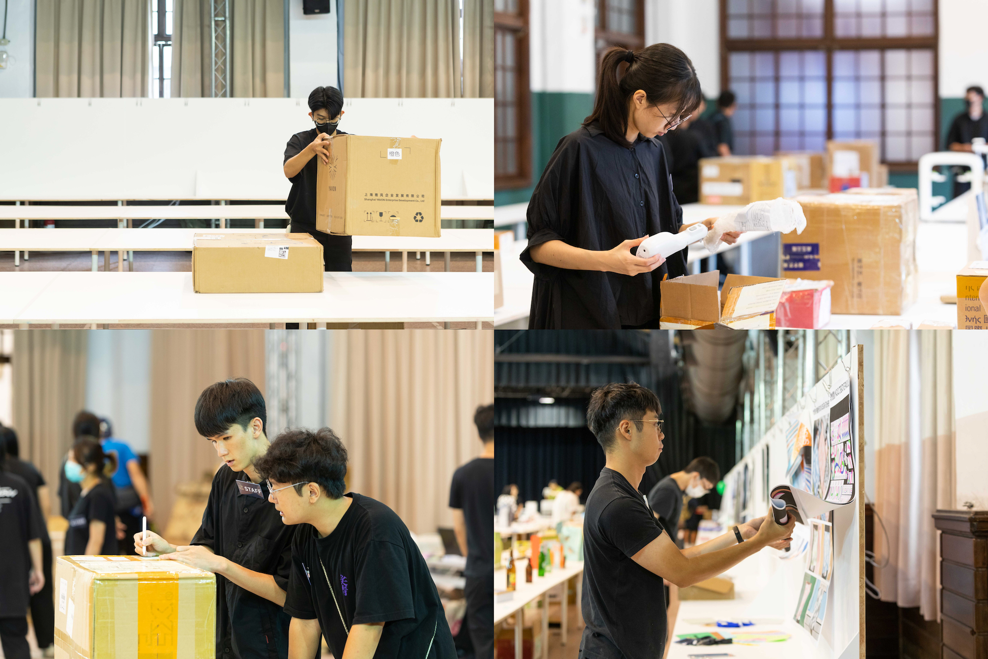研習實作內容：依據獎項評選時程，分為「評選進場實作」、「評選隨行記錄」與「評選退場實作」等項目