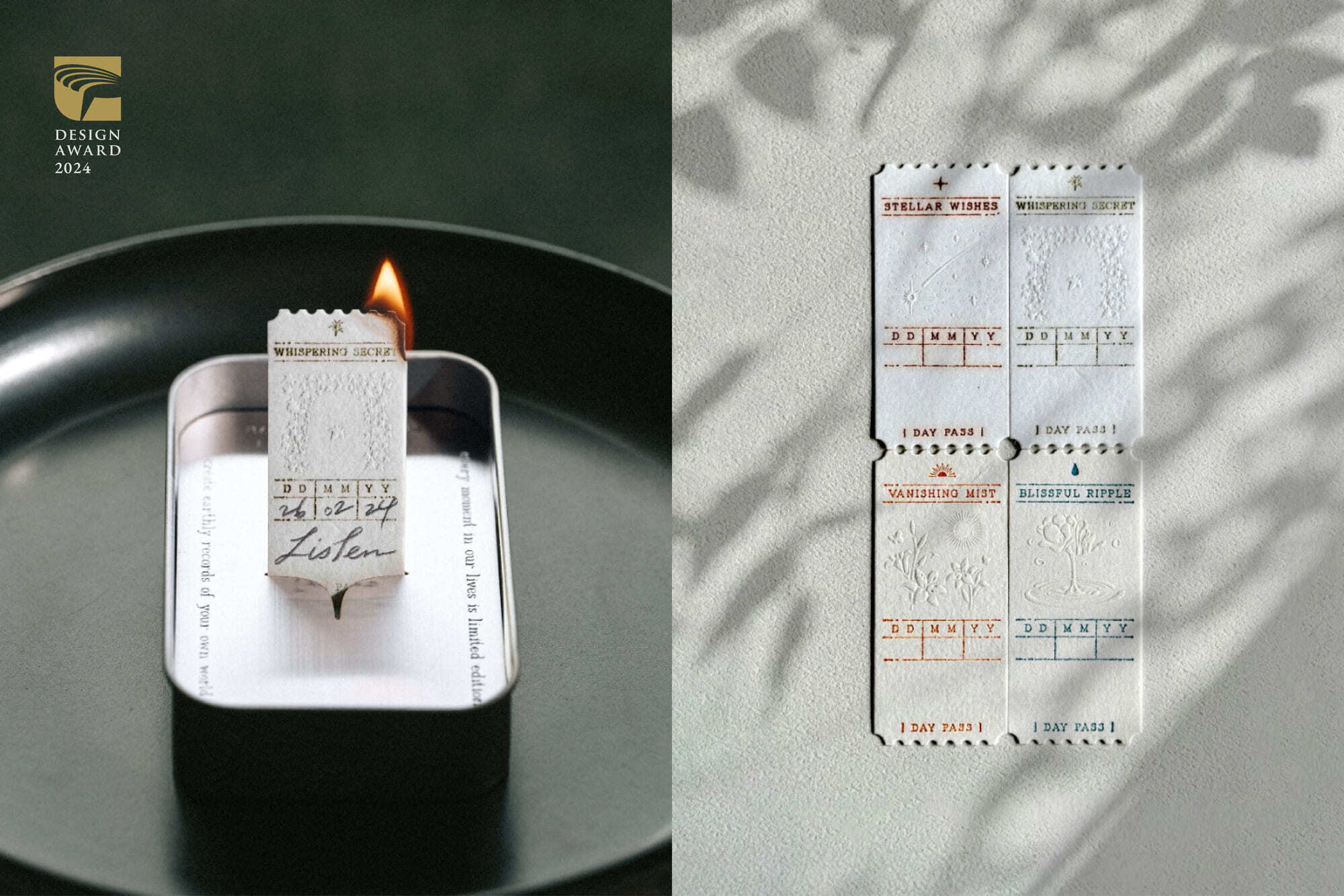 Earthly Records Day Pass Incense Paper